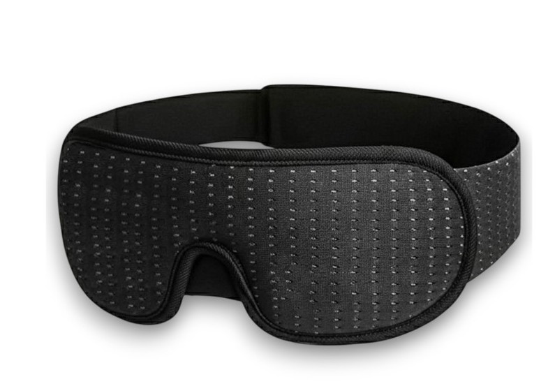 Маска для сну (повʼязка для очей) 3D EasyFit Dream EF-0910-BK з ефектом памʼяті (обхват голови 58–71 см) Чорний, фото 1