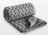Рушник для йоги і фітнесу EasyFit Yoga Mat Towel 183×63 см Сірий EF-1933-GY, фото 2