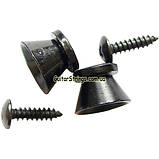 Ґудзики для електрогітари й акустики й бас гітари 2 шт. кріплення для ременя, фото 2