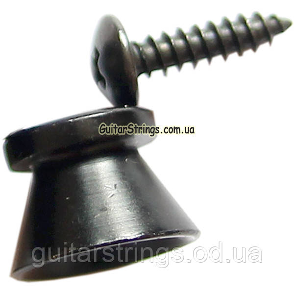 Ґудзик для електрогітари й акустики й бас гітари 1 шт. кріплення для ременя, фото 1