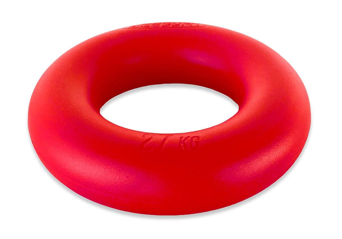 Еспандер кистьовий кільце EasyFit Ring 27 кг червоний, фото 1