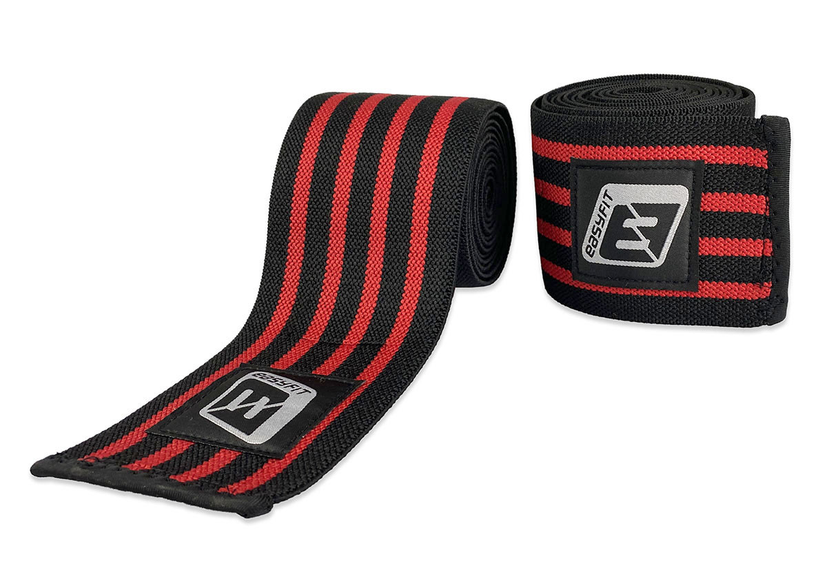 Бинт для присідань EasyFit фіксатор колінного суглоба, фото 1