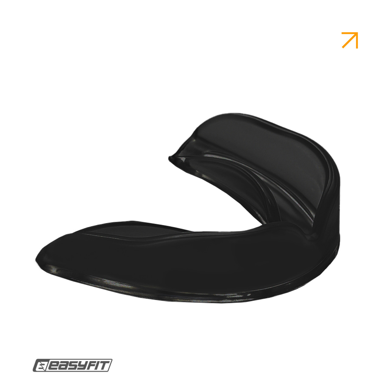 Капа для боксу EasyFit чорна, фото 1