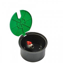 Клапанний бокс круглий із краном 3/4" Irritec