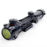 Оптичний Приціл BestSight 3-9x32EG з підсвічуванням шкали, фото 3