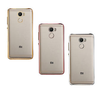 TPU чохол для Xiaomi Redmi 4 (3 кольори в наявності)