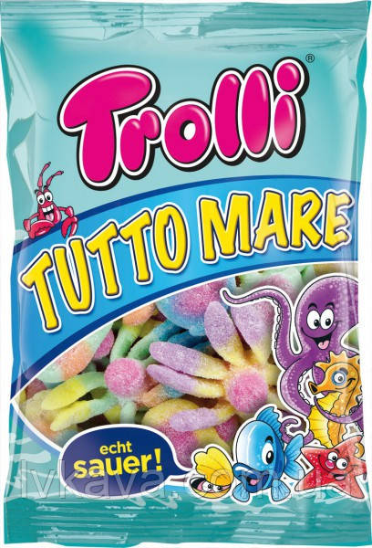 Желейні цукерки Trolli Tutto Mare , 150 гр