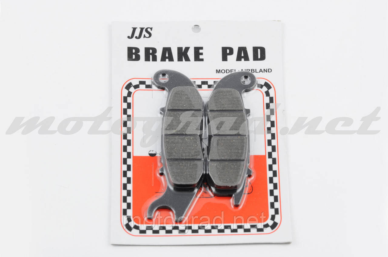 Колодки гальмівні (диск) Airbland 125 "JJS", фото 1