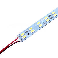 Світлодіодна лінійка SMD 5730 144LED/m, негерметична IP20 Червоний