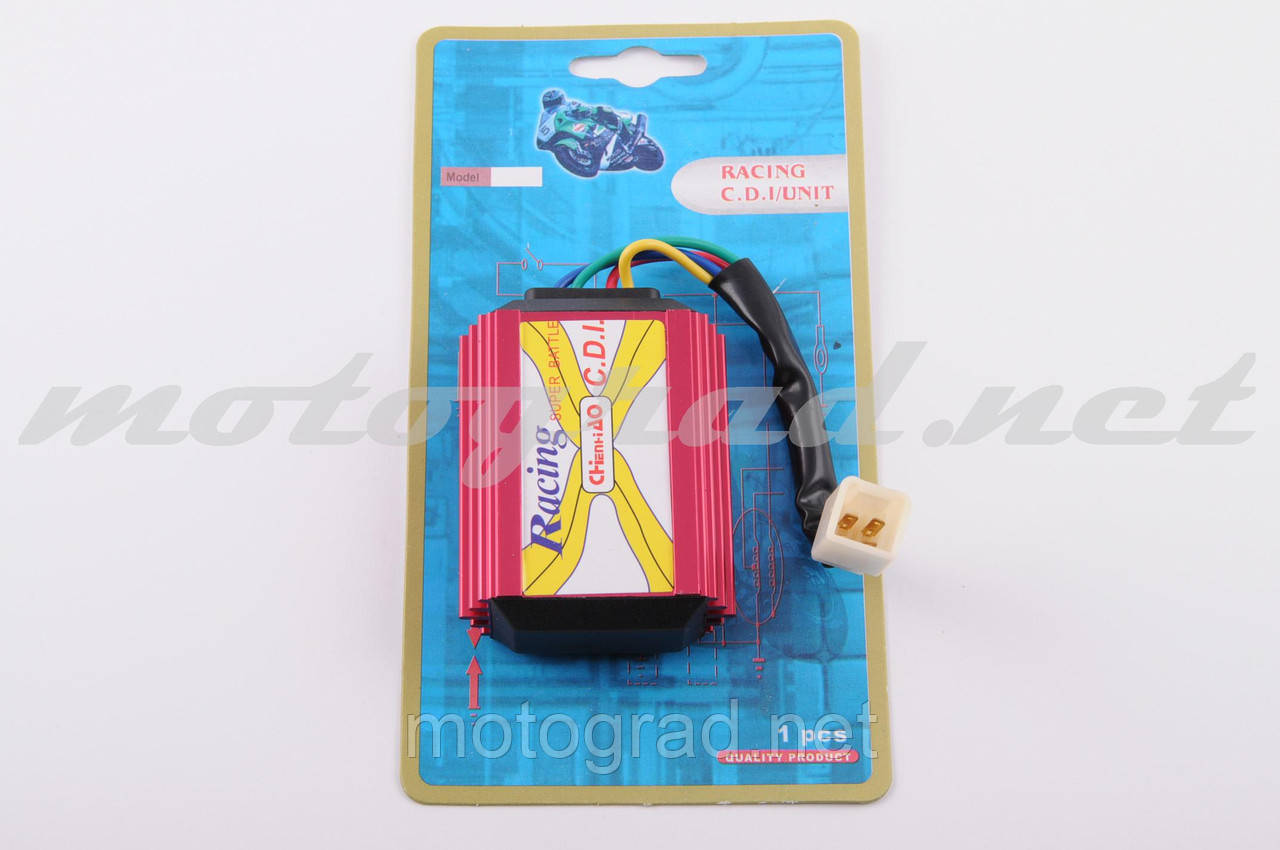 Комутатор (тюнінг) Yamaha JOG 2JА (червоний) "RACING CDI", фото 1