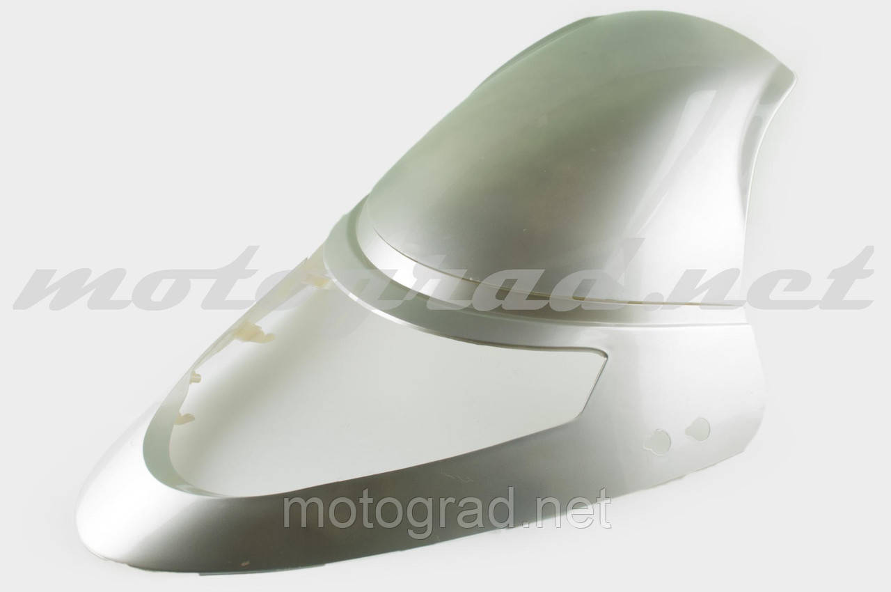 Пластик Zongshen F1, F50 передній (клюв) (сірий) "KOMATCU", фото 1