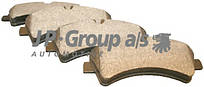 Колодки гальмівні дискові задні (комплект) JP Group 1163705710