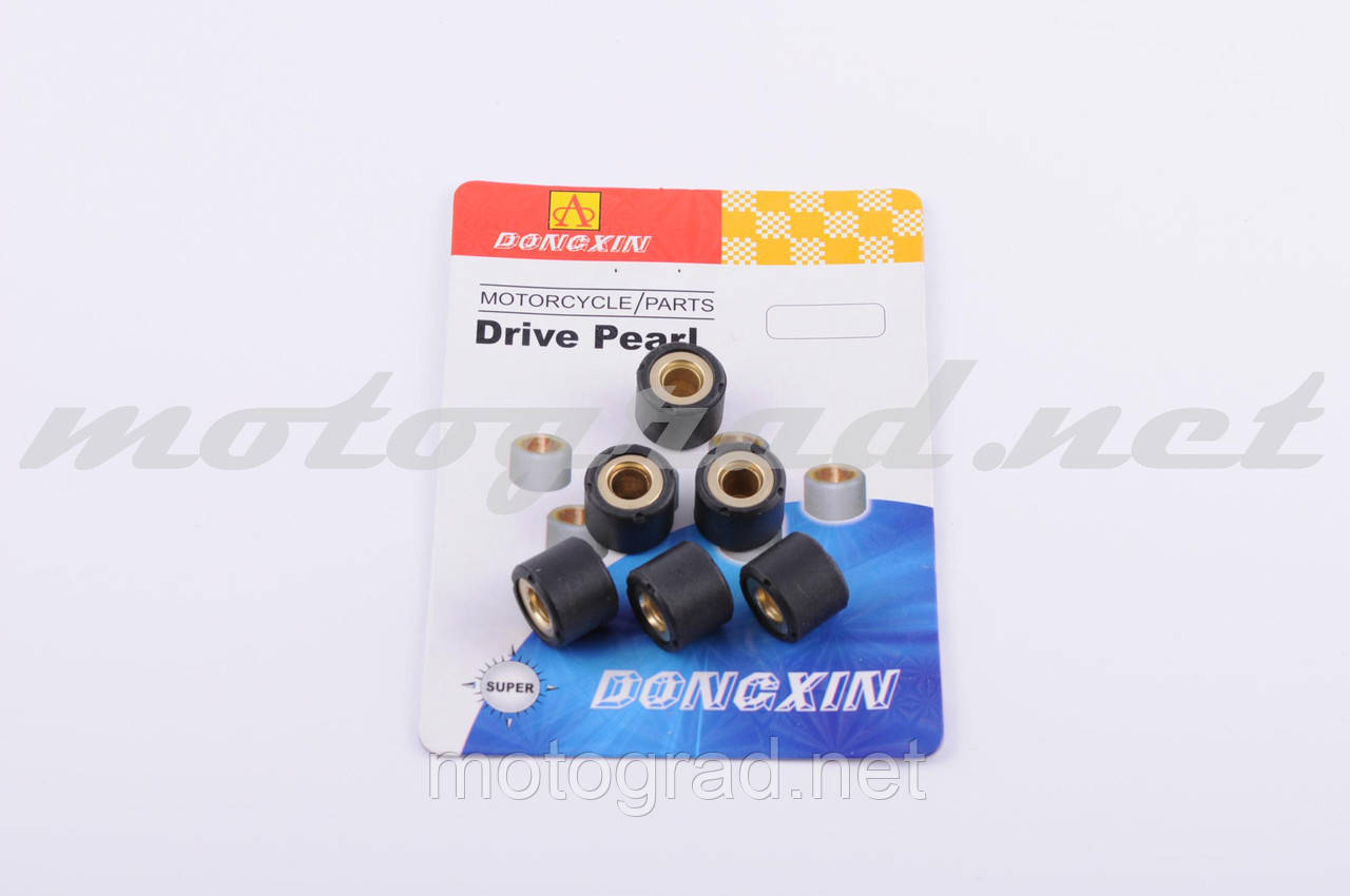 Ролики варіатора Honda 16*13 10,0 г "DONGXIN" (чорні)