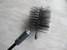 Щітка для чищення твердопаливних котлів ф 60 мм ЛЮКС, фото 4