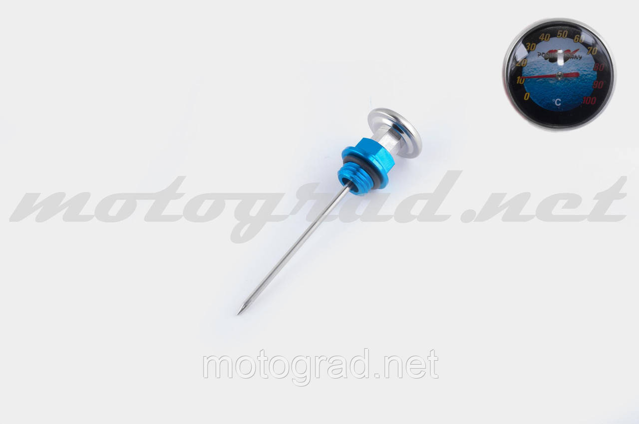 Щуп олії Ø19.0mm, L-137 mm (+датчик температури) "KOMATCU" (синій)