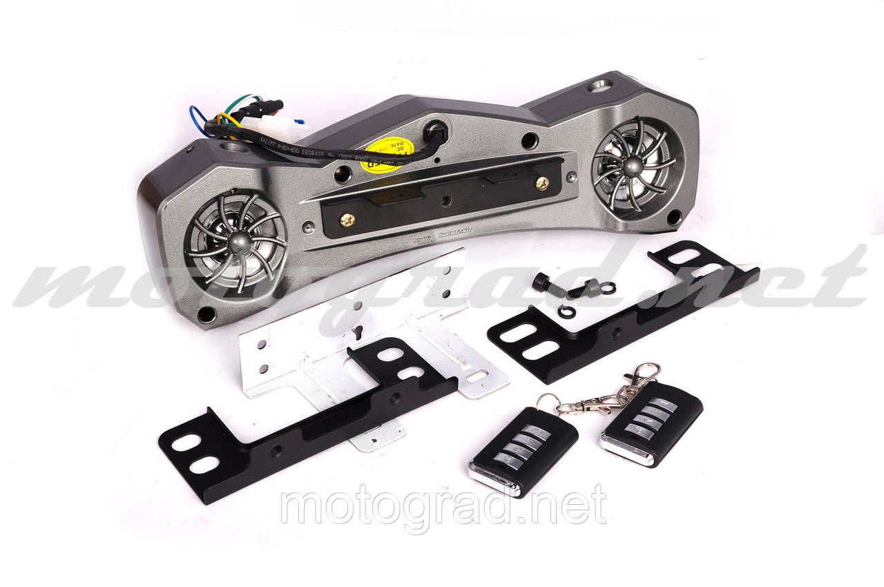 Аудіосистема 2.0 mod: MT482 "NEO" траверсна (2", 2*5W чорні, сигналізація, МР3/USB/SD)