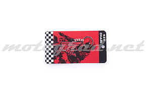 Брелок гумовий HONDA (червоний)