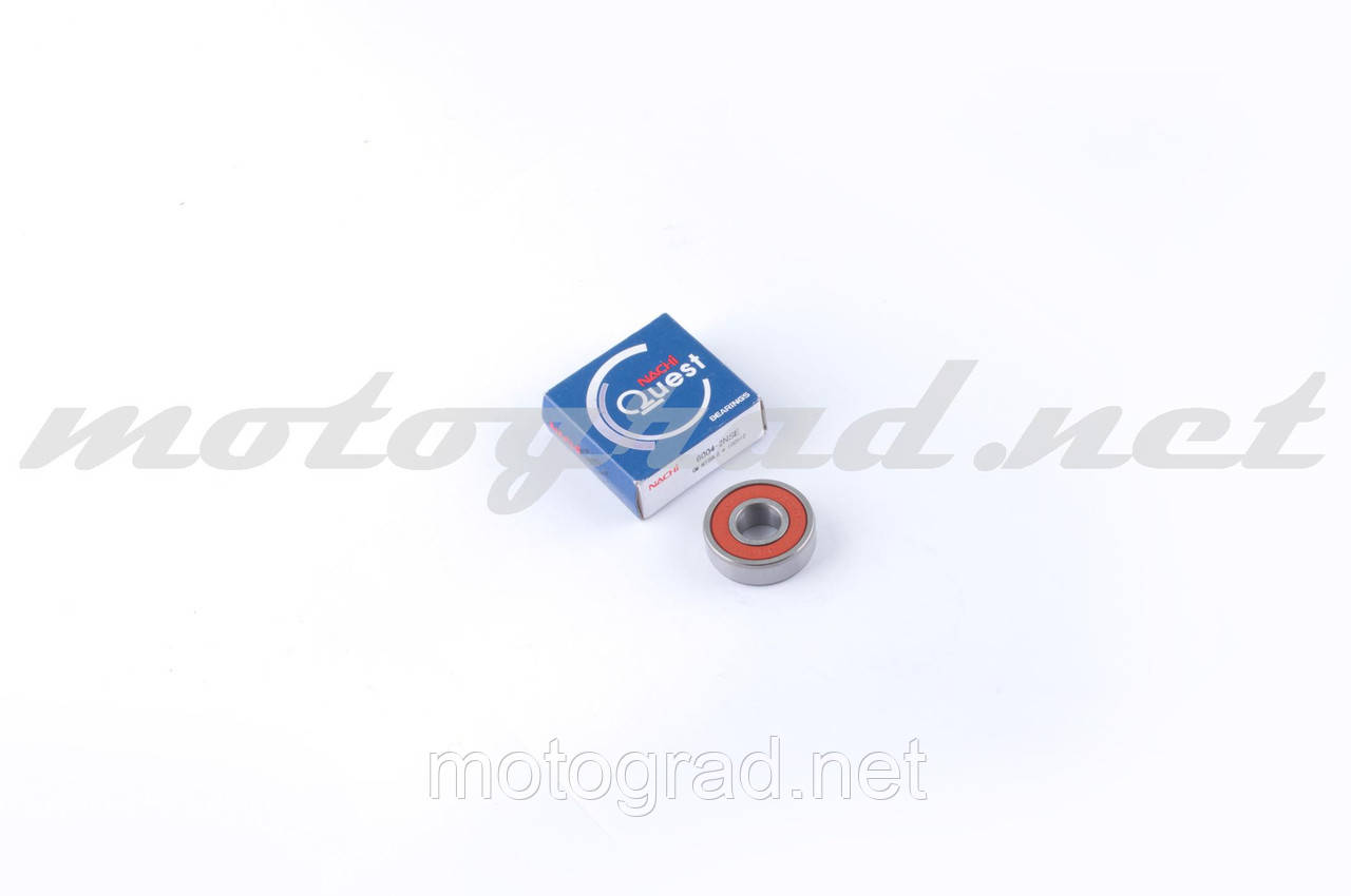 Підшипник 6201-2RS 12*32*10 (пер. колесо QT50, ред-р Honda, Suzuki, GY6 50) QUEST