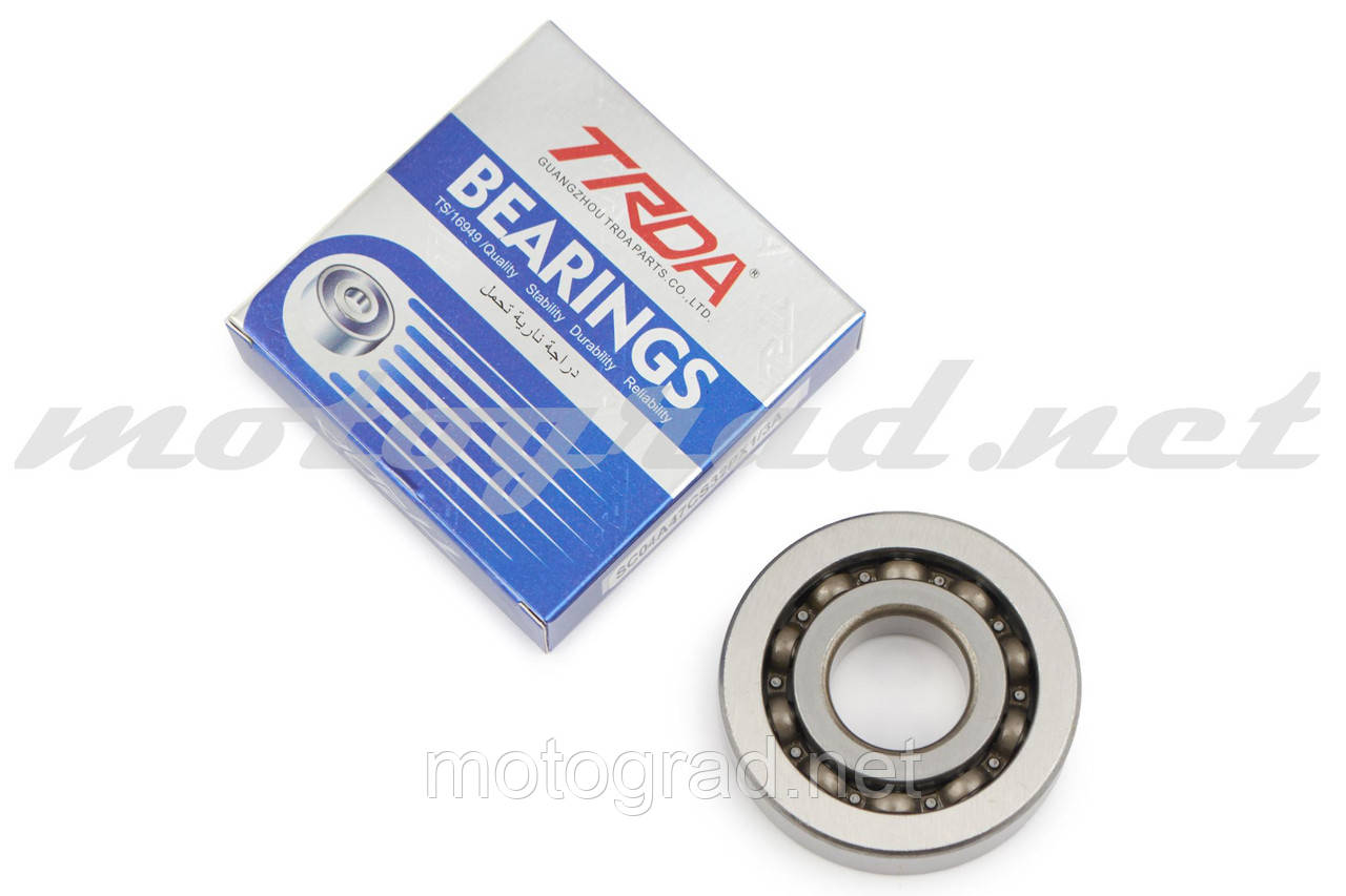 Подшипник 6205-2RS 25*52*15 (к-л Suzuki AD100, Yamaha AEROX, BWS 100, GR.AXIS, ИЖ) TRDA - фото 1 - id-p404277542