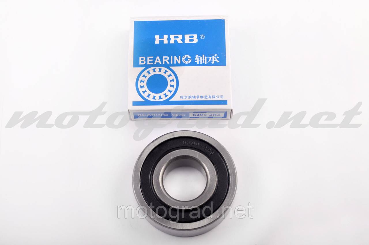Підшипник 6306-2RS 30*72*19 (к-л ЯВА, 4T CG200/250) HRB