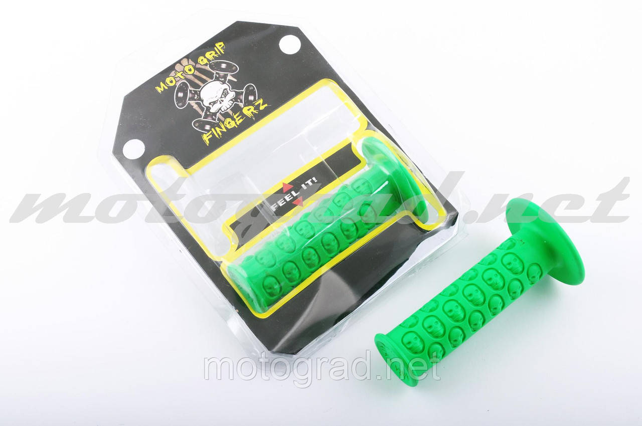 Ручки керма (грипси) MOTOGRIP (mod:1, зелені), фото 1