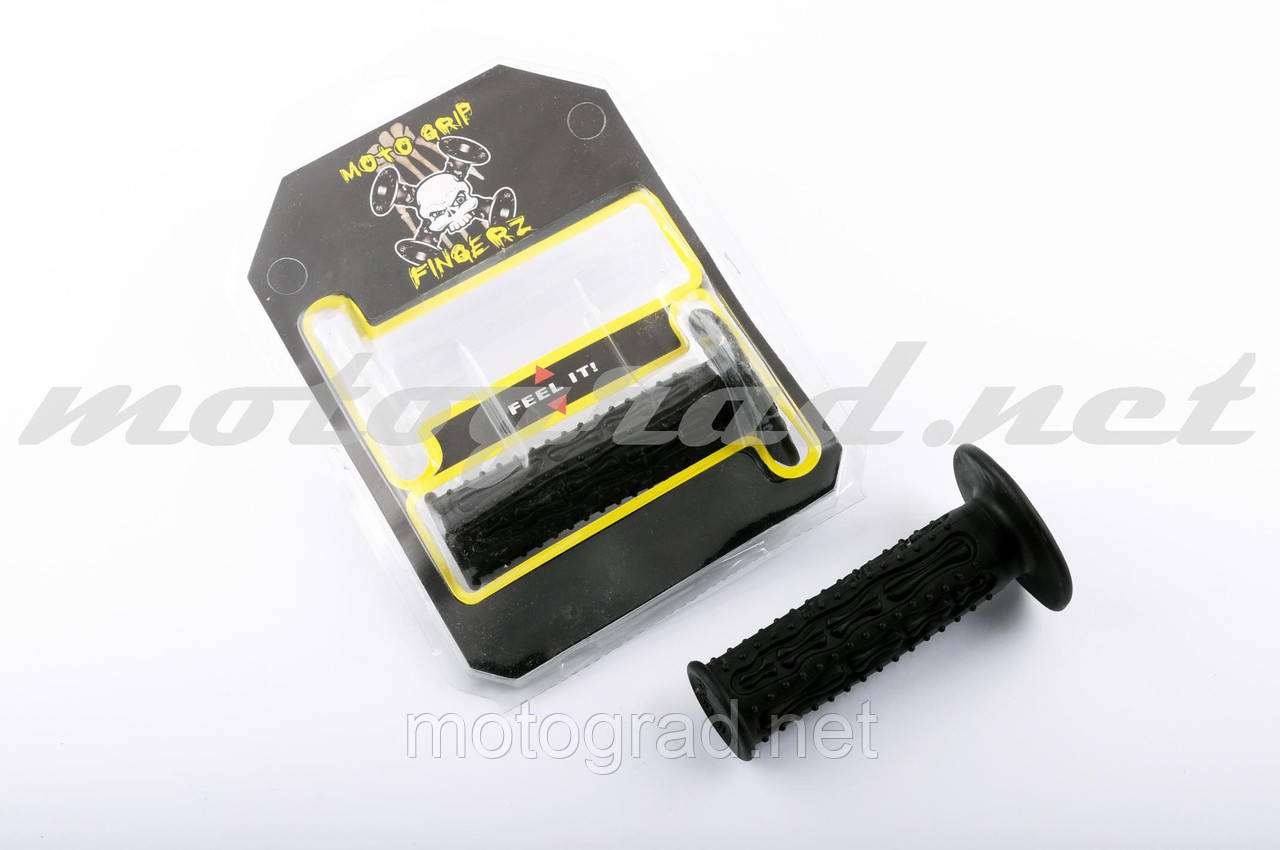 Ручки керма (грипси) MOTOGRIP (mod:2, чорні), фото 1