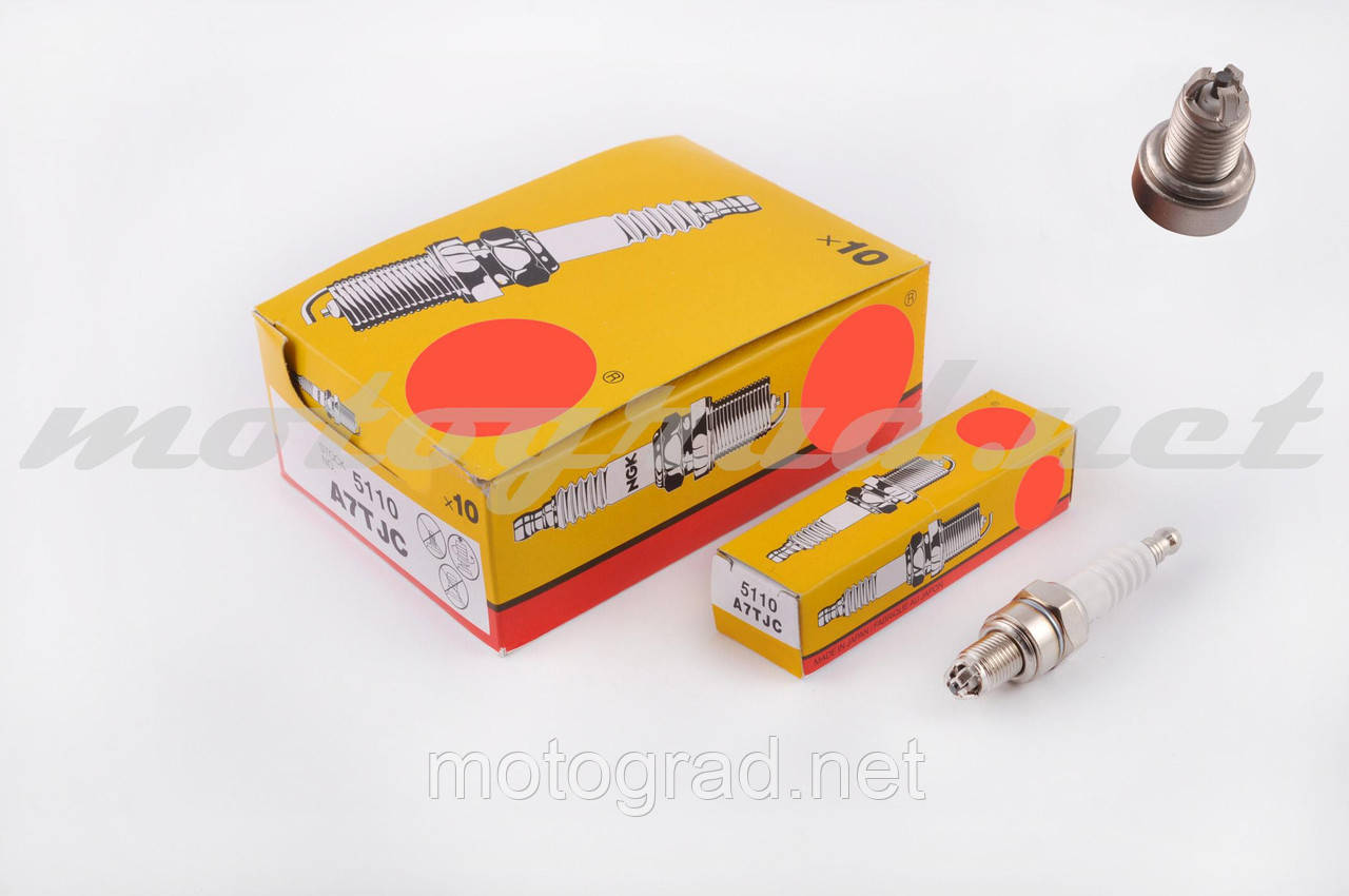 Свічка 3-електродна A7TJC NGK M10*1,00 12,7mm (4T GY6 50, Delta)
