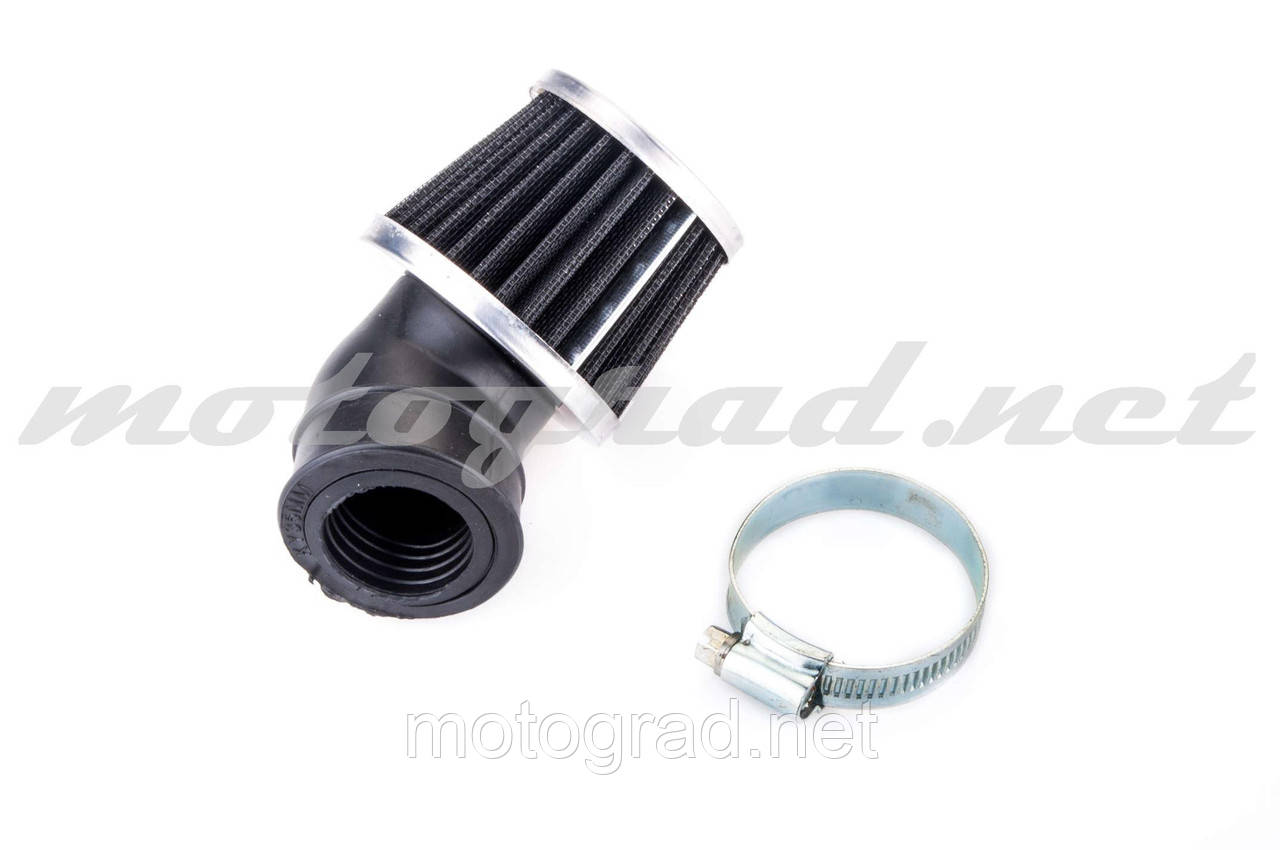 Фільтр повітряний (нульовик) Ø28/40 mm, 45* KM (mod:KY-A-084), фото 1