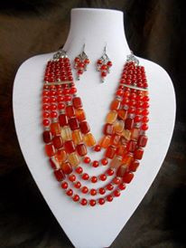 Прикраса із сердолика "Медова", фото 1