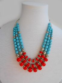 Буси з бірюзи та корала, фото 1