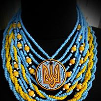 Прикраса з акрил-скла "Патріотична", фото 1