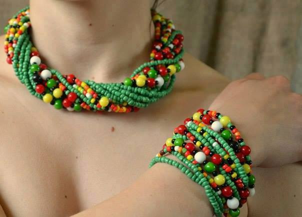 Комплект із бісеру "Літо", фото 1