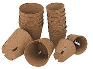 Торфяні горщики стаканчики для розсади 60*60 мм, фото 2