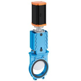 Ножова шиберна засувка WB