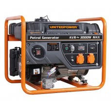 Бензиновий генератор UNITED POWER GG3400E, фото 2
