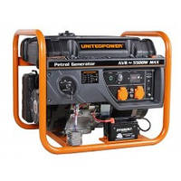Однофазний бензиновий генератор UNITED POWER GG6300E 