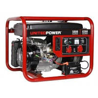Однофазний бензиновий генератор UNITED POWER GG7200E 