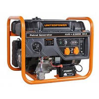 Однофазний бензиновий генератор UNITED POWER GG7300E