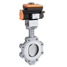 Фланцевий високопродуктивний затвор тип HP 114-C