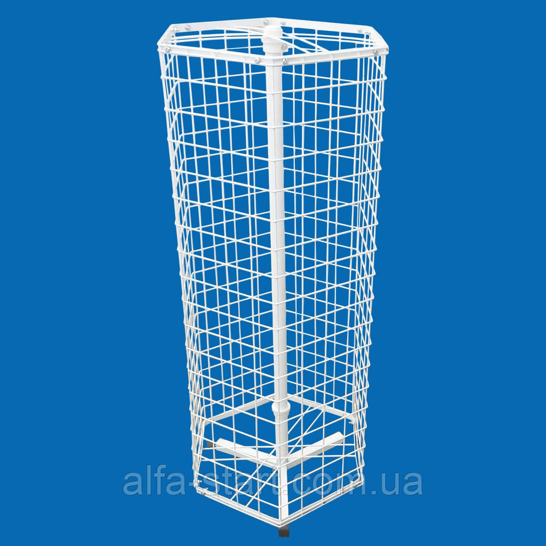 Настільна вертушка сітка для навішування гачків, кронштейнів