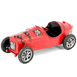 Модель перегонового ретро автомобіля червоний 8324