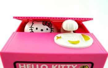 Скарбничка Котик-воришка Hello Kitty (Хелло Кітті), money b