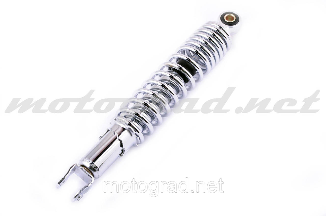 Амортизатор GY6 330 mm, регульований "RUIKAI" (хром)