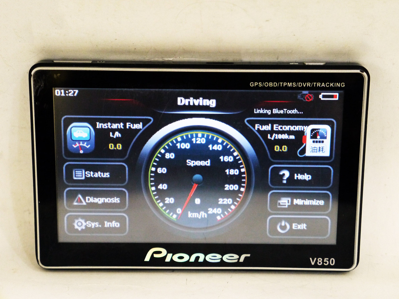 5" V850 HD Автомобильный GPS навигатор с видеорегистратором - фото 5 - id-p499241074