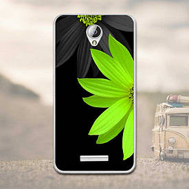 Чохол для Lenovo A5000 з малюнком блакитний квітка