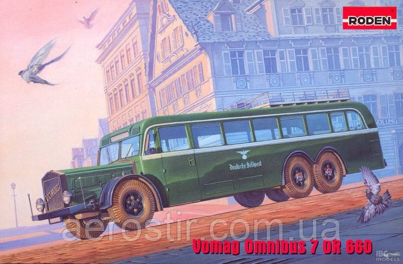 Vamag Omnibus 7 OR 660 1/72 RODEN 729
