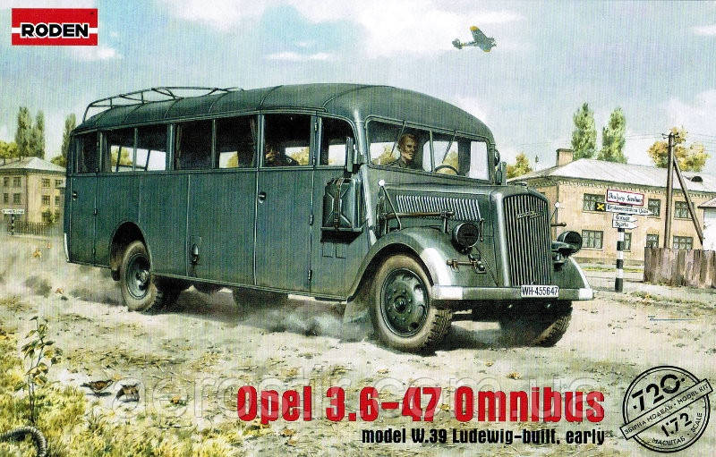 Opel 3,6-47 Omnibus 1/72 RODEN 720