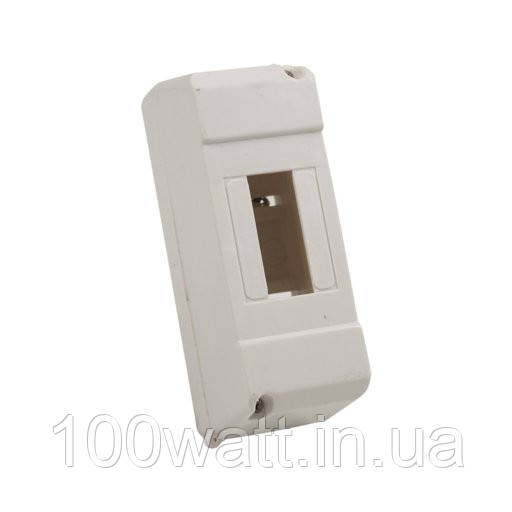 Щиток зовнішній 1-2 модуля з DIN-рейкою