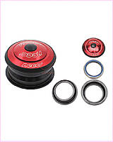 Рульові чашки Neco H-146 1-1/8 напівінтегрована пром підшипники Червоний (C-ST-0033), K7E414063