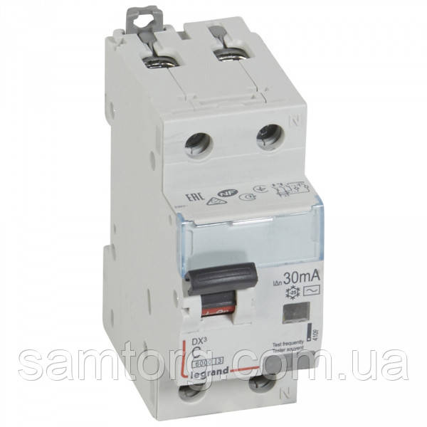 Діфреле (УЗО) 63A 30мА 2 полюси 403002 Legrand TX3